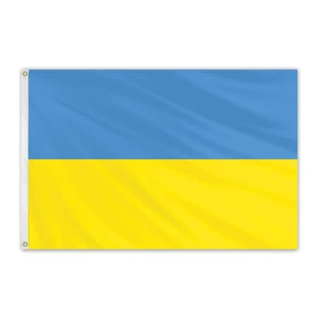 Ukraine Outdoor Nylon Flag 12x18